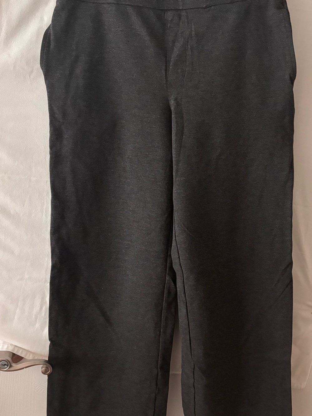 St. John's Bay Men's Dark Charcoal Straight-Leg Sweatpants